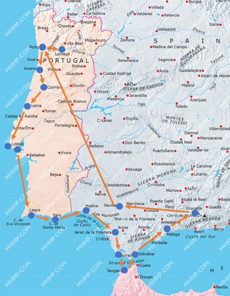 Map-with-Route
