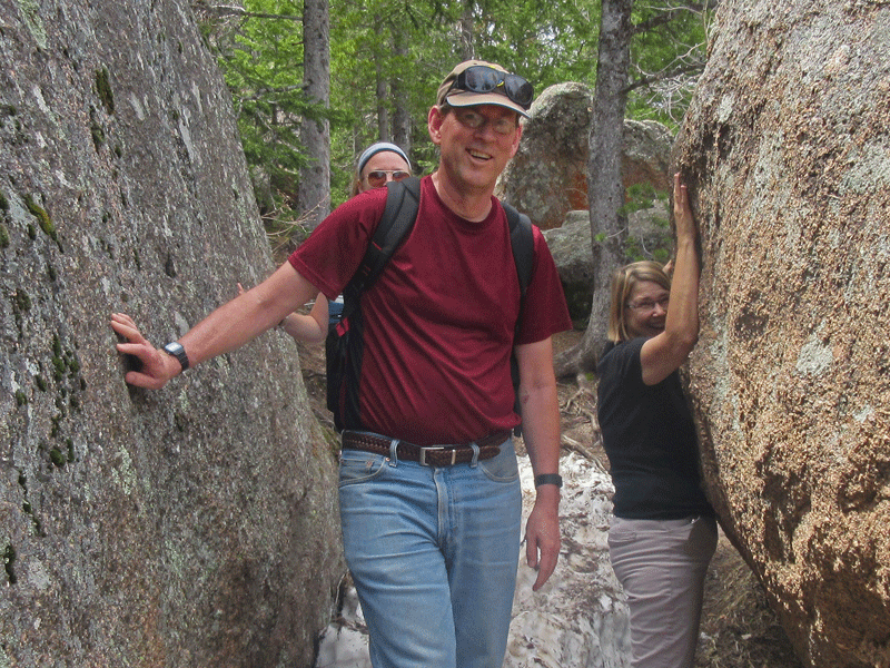 Mark (brother-in-law) and Janice (sister)