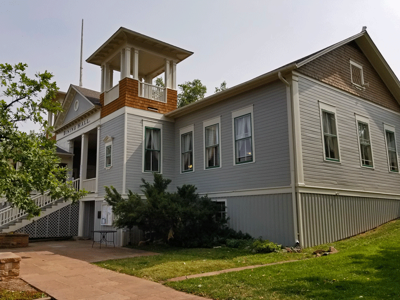 Dining hall where we enjoyed a nice lunch